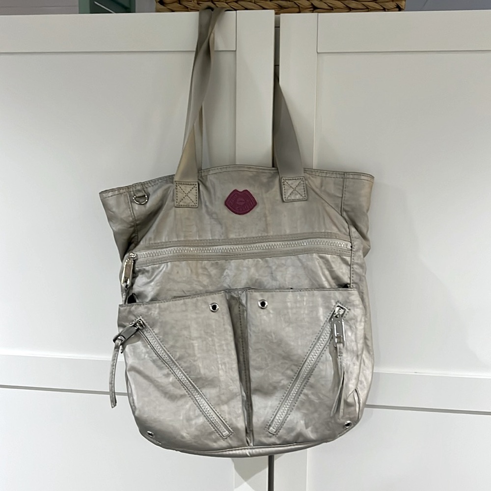 Juicy couture Retro Silver metallic shoulder bag